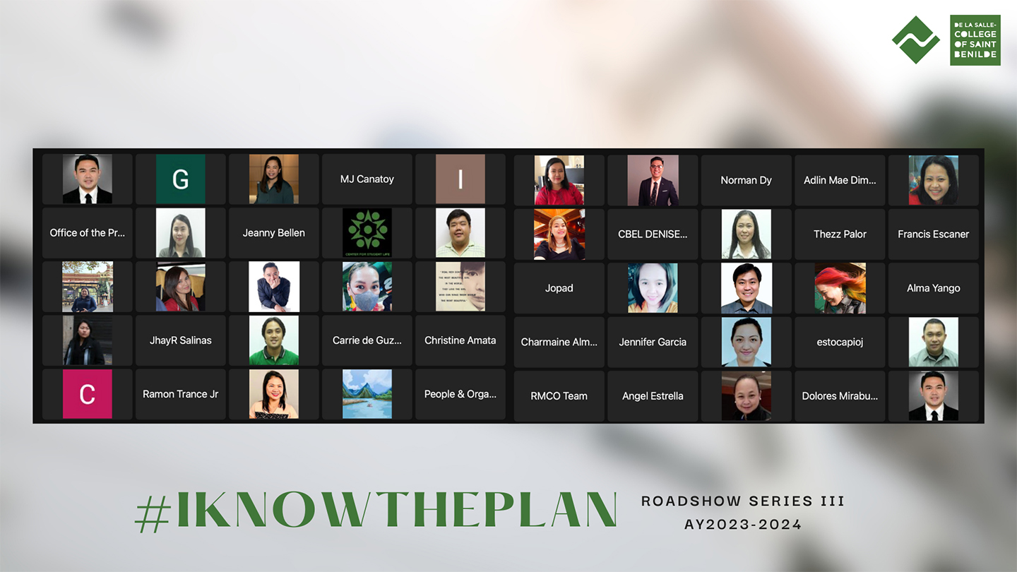 #IKnowthePlan Roadshow Series III AY23-24 - 36