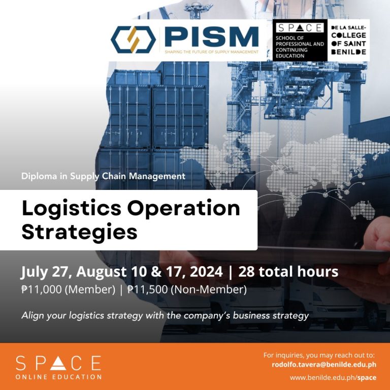 Logistics Operaton Strategies (July 27)