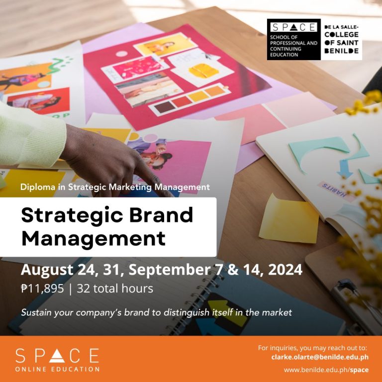 Strategic Brand Management (Aug 24)