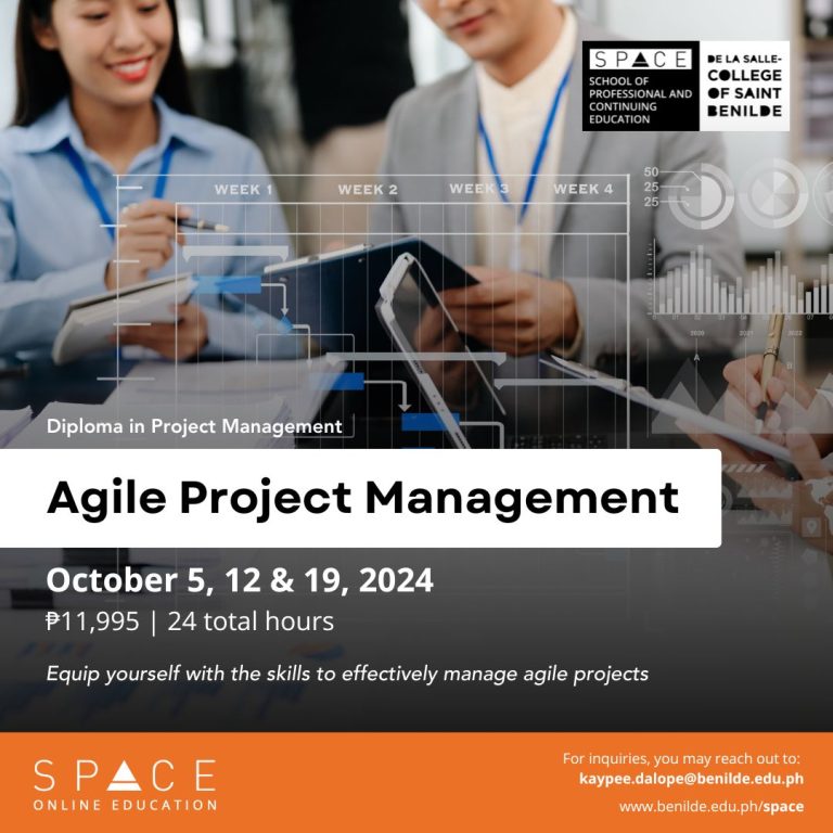 Agile Project Management (Oct 5)