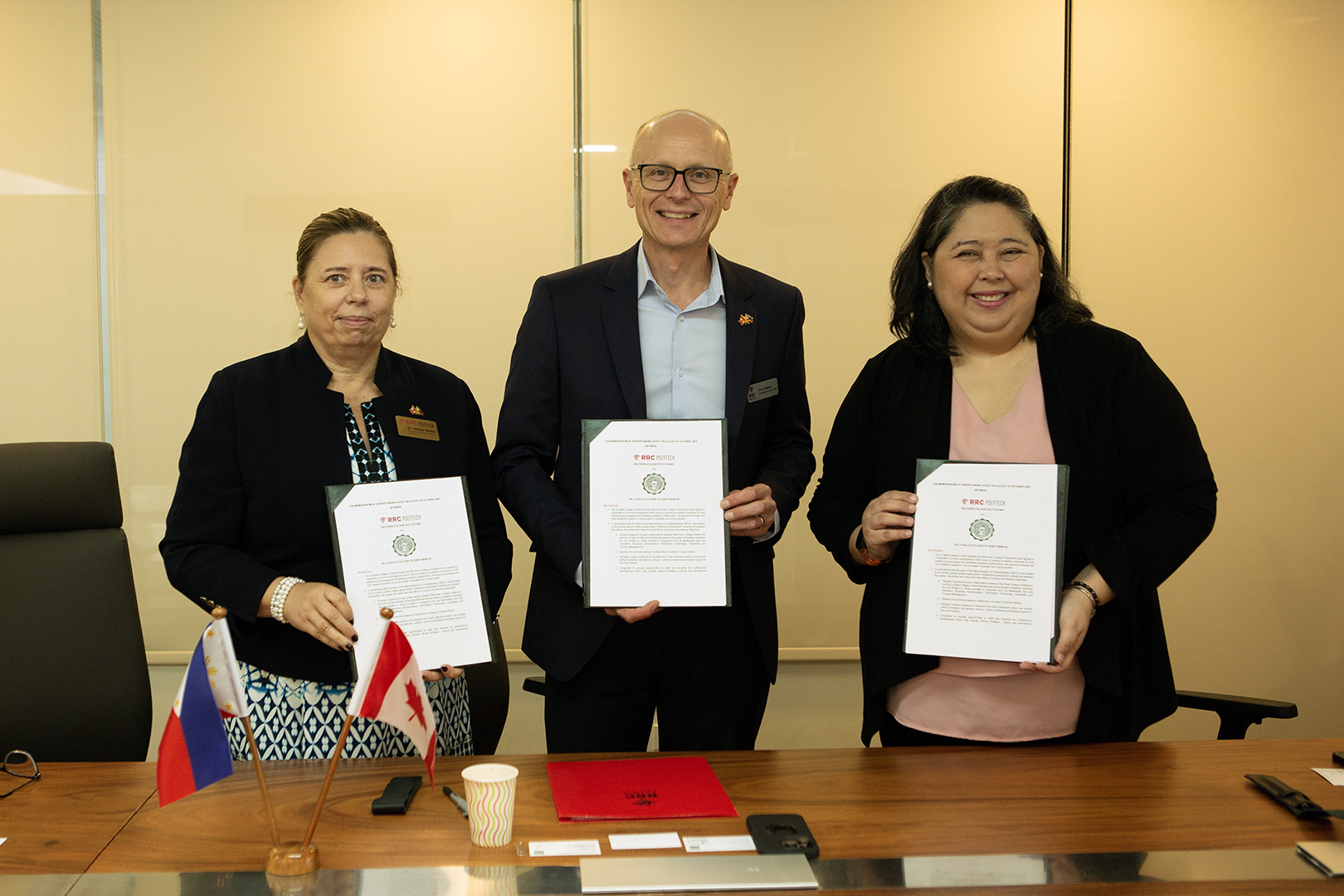 Read more about the article Benilde Signs MOU, Builds Newfound ‘Relationship’ with Red River College Polytechnic of Canada