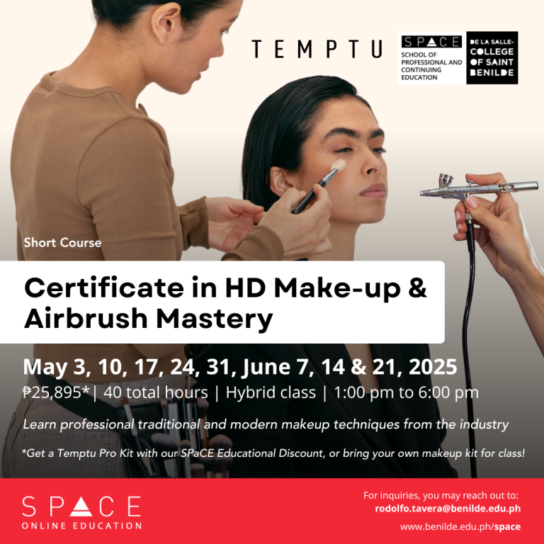 Certificate in HD Make-up & Airbrush Mastery Banner (May 3)